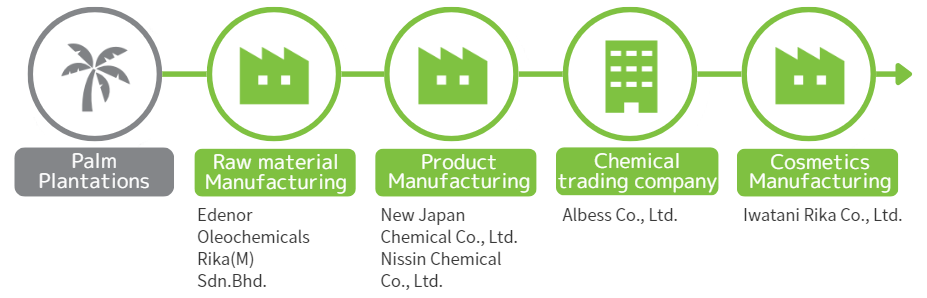 RSPO Certified Products Supply Chain